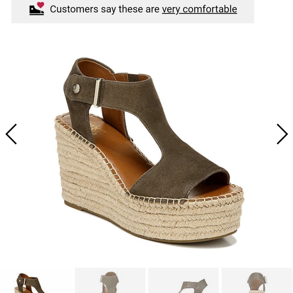 HP🎉11/5Franco Sarto Espidrille  sizes 8.5, - Picture 2 of 3